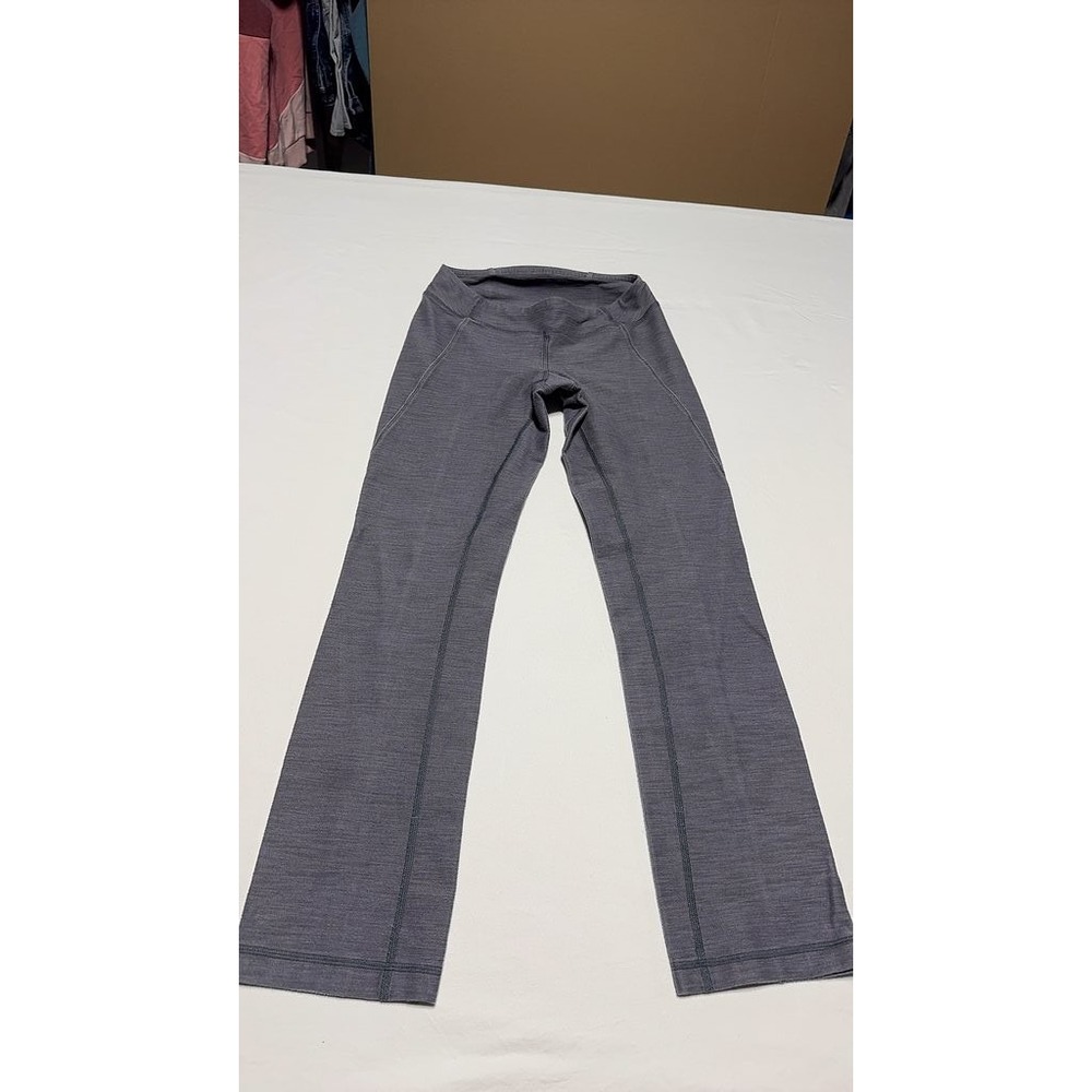 Lululemon Womens Gray Yoga Pants Athletic Trousers Size 6